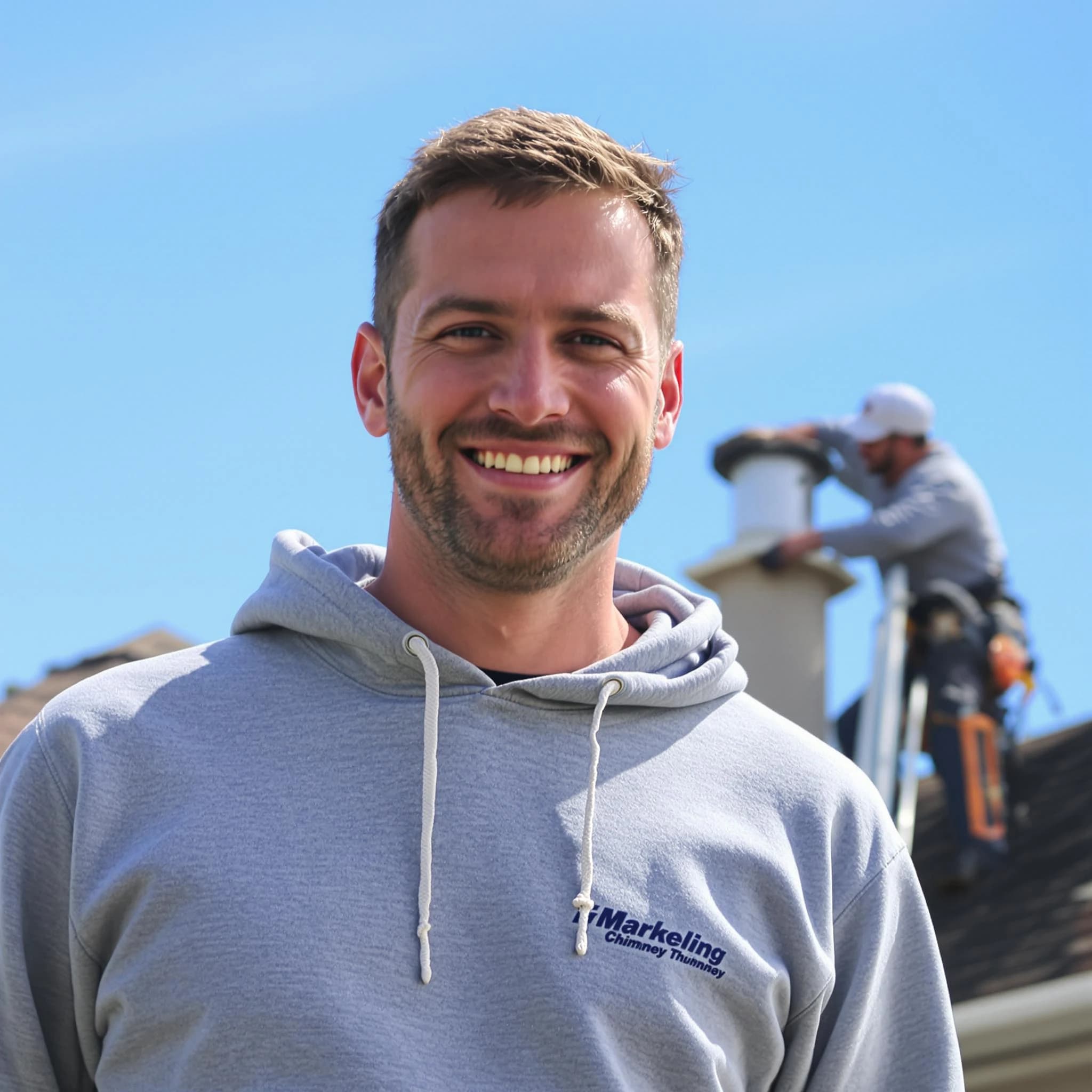 The Bethel Acres Chimney Sweep team.