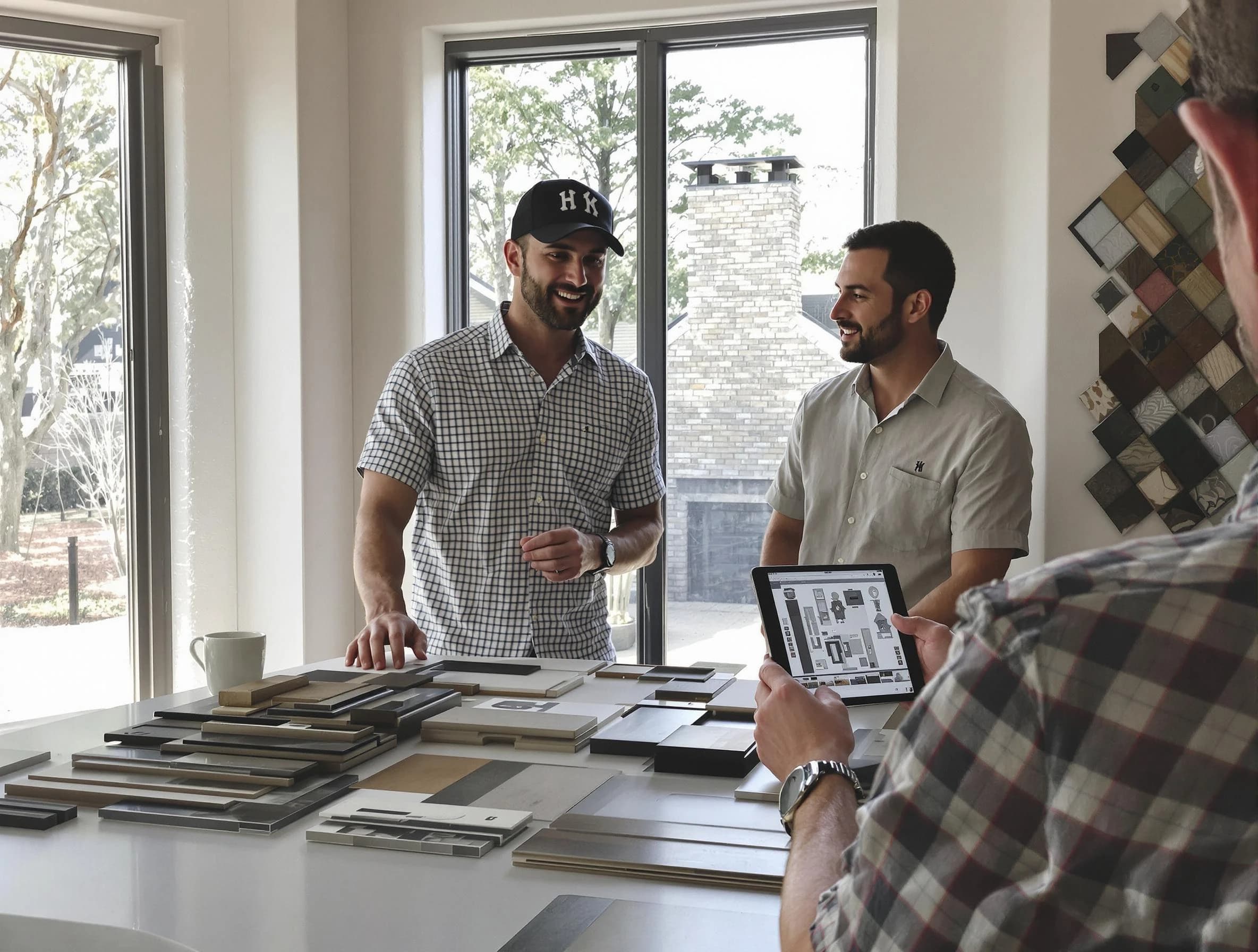 Bethel Acres Chimney Sweep remodeling a chimney and fireplace in Bethel Acres, OK
