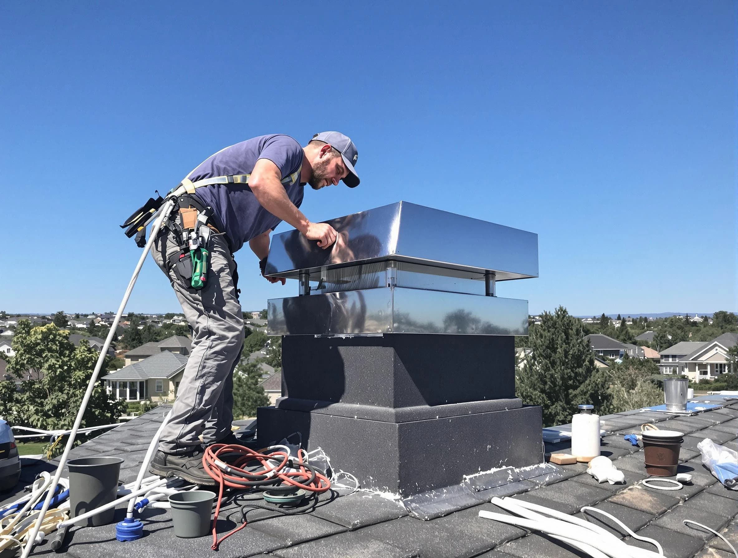 Chimney Cap Services service in Bethel Acres, OK